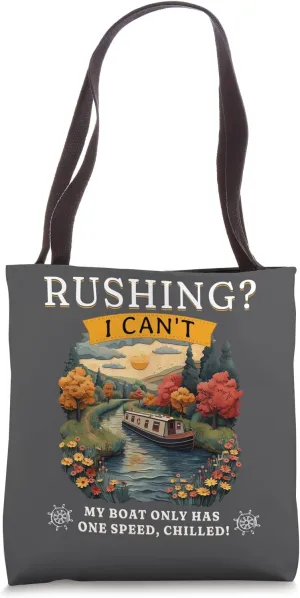 Narrowboat Outfit Ideas For Men & Canal Boating Barge Owner Tote Bag