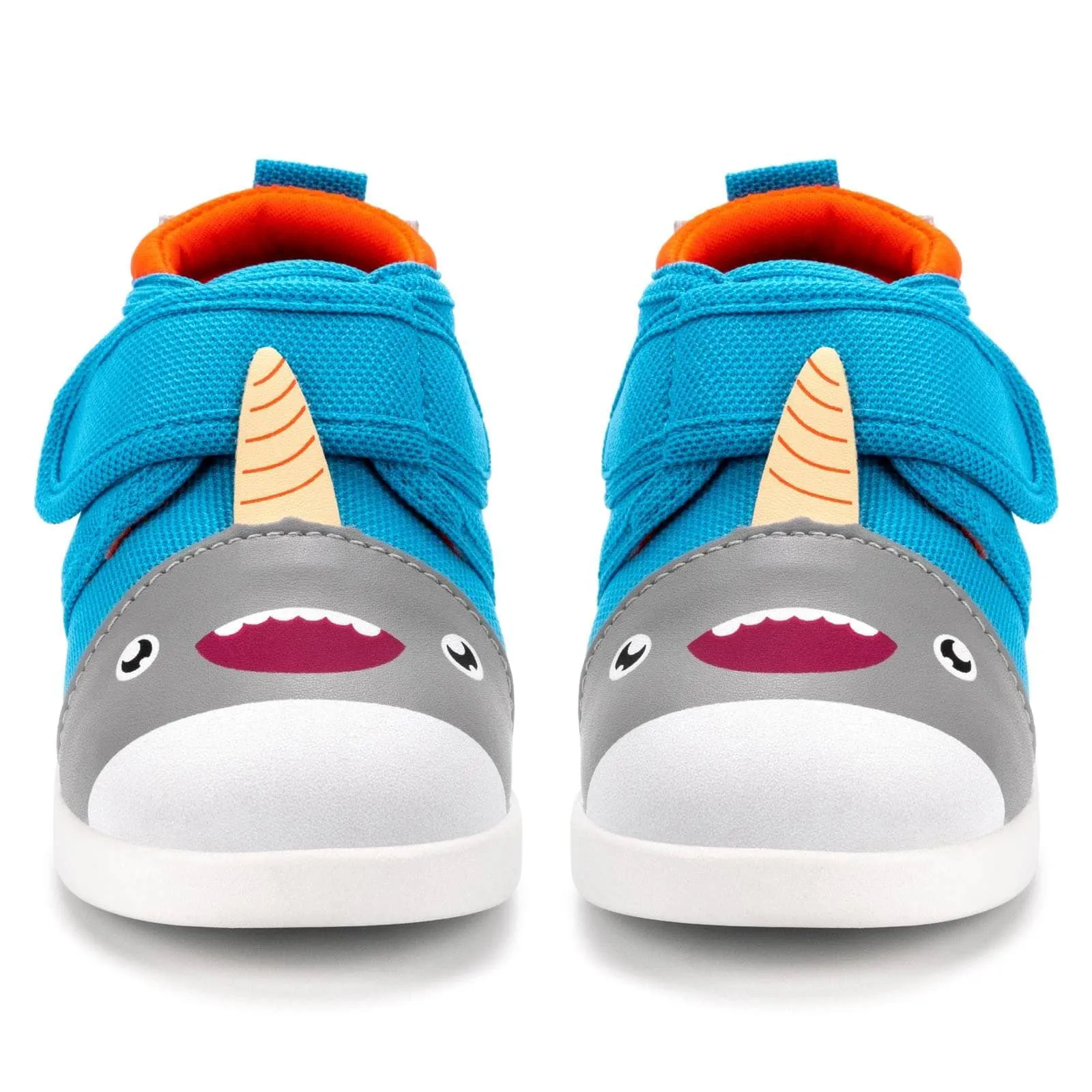 Narwhal Squeaky Toddler Shoes | Blue