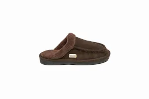 Natural Oliver Suede Men Slippers | Brown