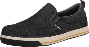 Nautilus Westside Casual Work Shoe by FSI: Oil and Slip Resistant, Steel Safety Toe, Premium Leather Upper, N1420-Black, Size 12 Wide