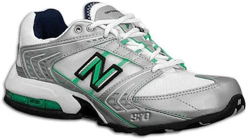 New Balance Women's 970 (sz. 06.0, White/Navy/Green)
