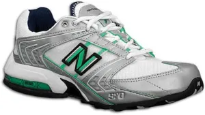 New Balance Women's 970 (sz. 06.0, White/Navy/Green)