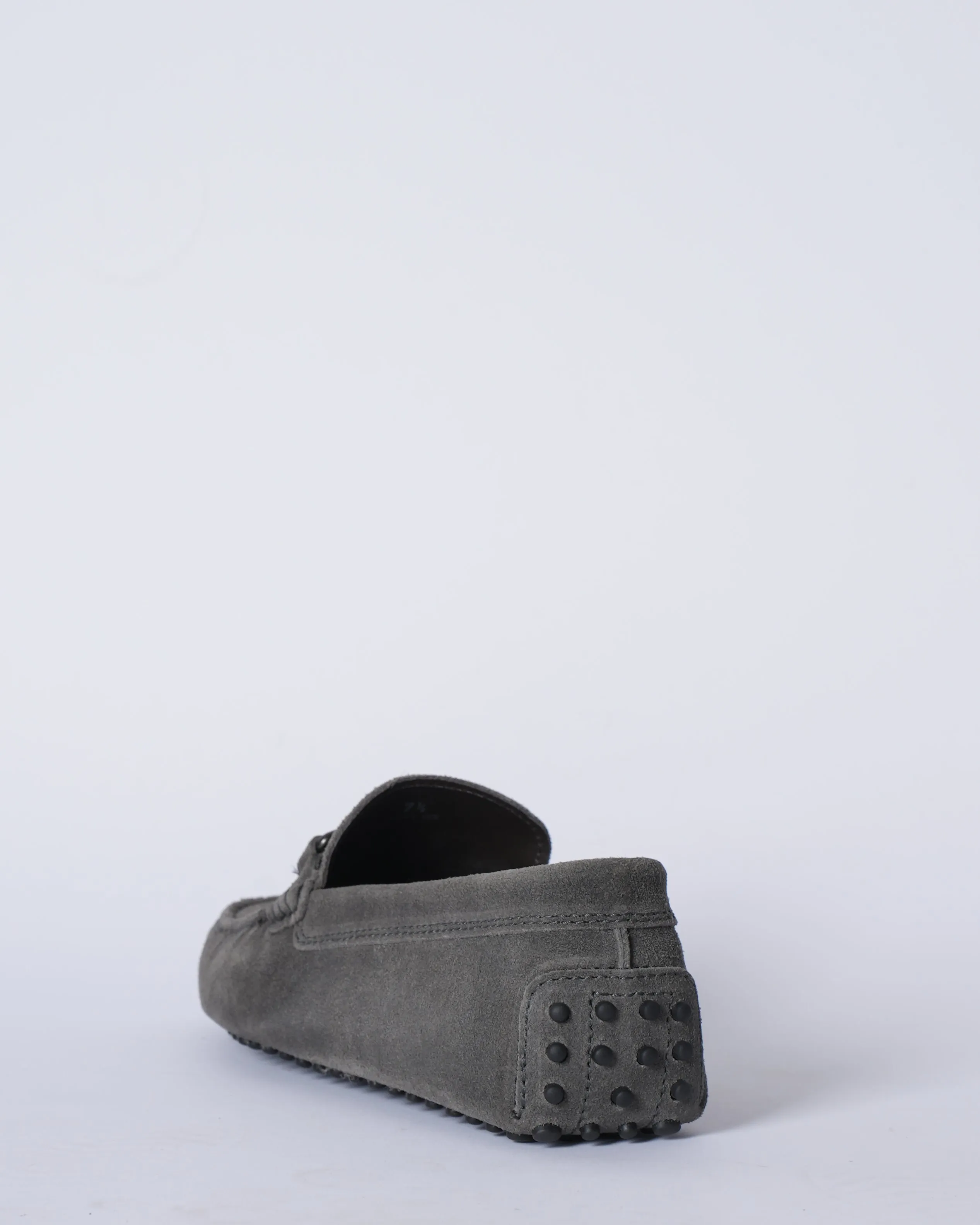 New Tod's grey loafers