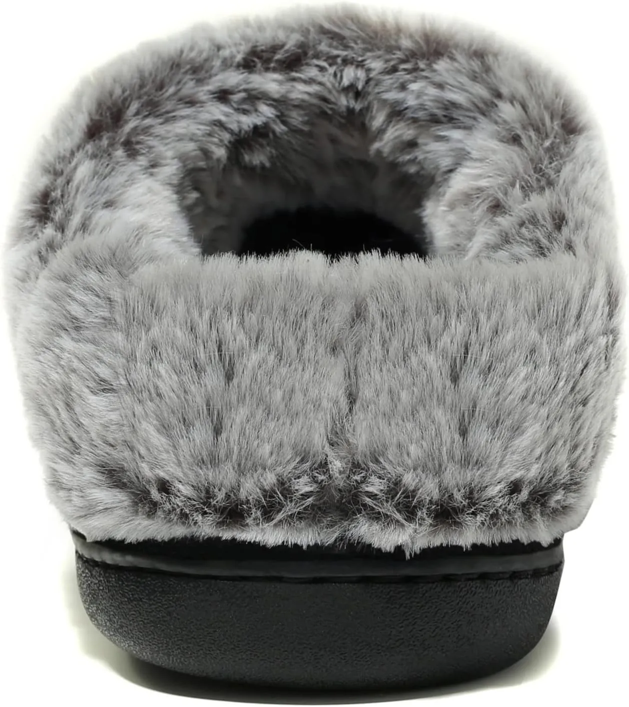NewDenBer Women's Cozy Memory Foam Slippers Suede Plush Faux Fur Lined Slip on Indoor Outdoor House Shoes