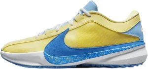 Nike Giannis Freak 5 Men's Basketball Shoes (DX4985-700, Soft Yellow/White/Light Laser Orange) Size 8.5