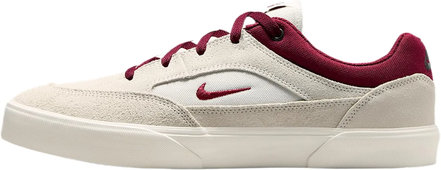 Nike SB Malor Men's Shoes (FV6064-102, Summit White/Phantom/Sail/Team Red)