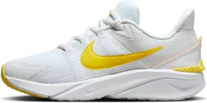 Nike Star Runner 4 Big Kids Shoes Summit White/Opti Yellow Size 7