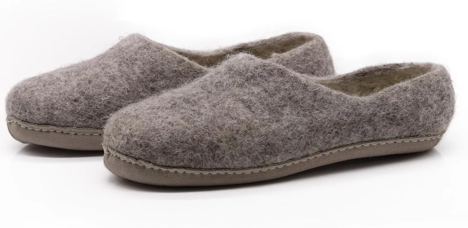 Nootkas Women's Felted Merino Wool 'Victoria' House Shoe