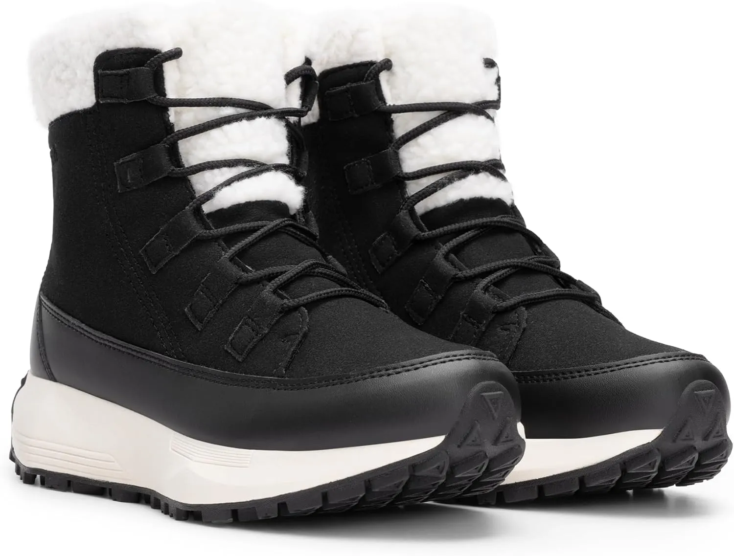 NORTIV 8 Women's Winter Boots Ankle Waterproof Lightweight Snow Sneaker Boots