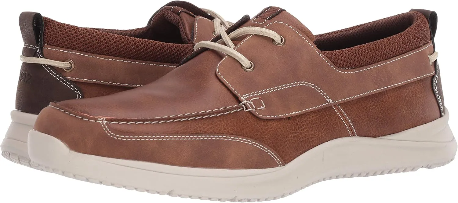 Nunn Bush Men's Conway Boat Oxford with Comfort Gel Lace Up