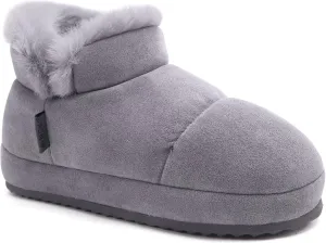 ONCAI Womens Slippers House Slippers for Woman Slipper Boots for Women Ladies Winter Fuzzy Warm Bootie Indoor Outdoor