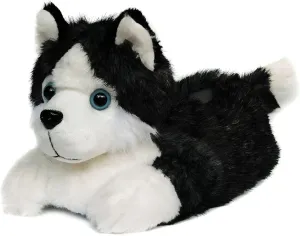 Onmygogo Fuzzy Winter Animal Dog House Slippers for Men and Women