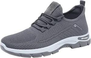 Ortho Running Shoes for Women Men Plantar Fasciitis Orthopedic Sneakers,Lightweight Breathable Mesh Knitted Hiking Shoes,Outdoor Arch Support Tennis Athletic Non Slip Sneakers with Wide Toe Box