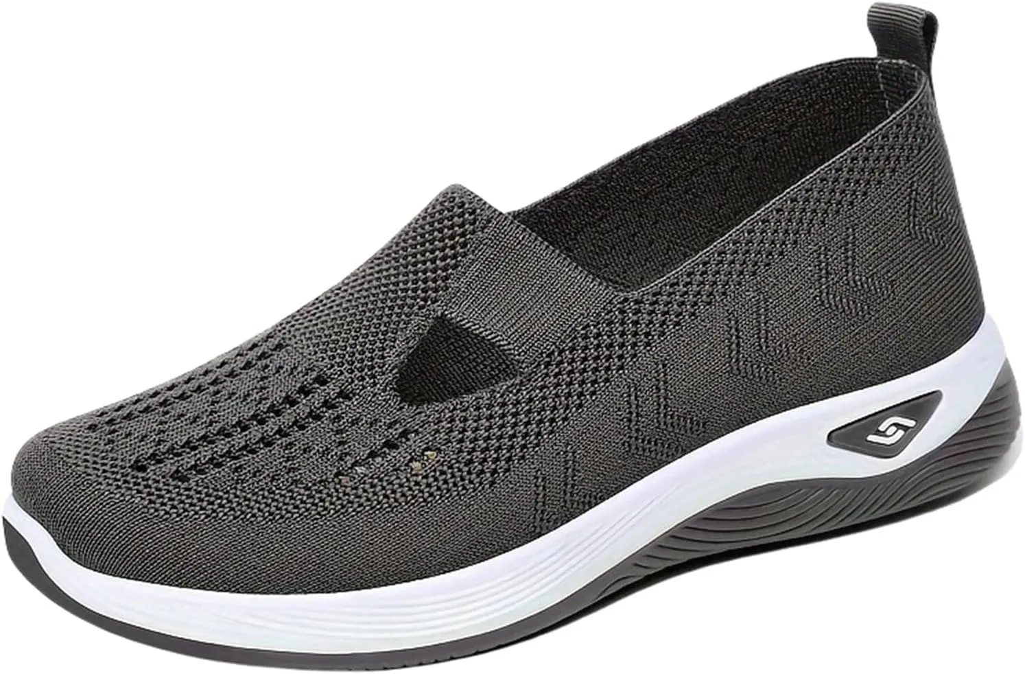 Orthopedic Shoes for Women，Breathable Comfort Wear Orthowear Walking Shoes，Cushionaire Wide Width Sneakers Diabetic Arch Support Sneakers Soft Slip On Shoe Comfortable