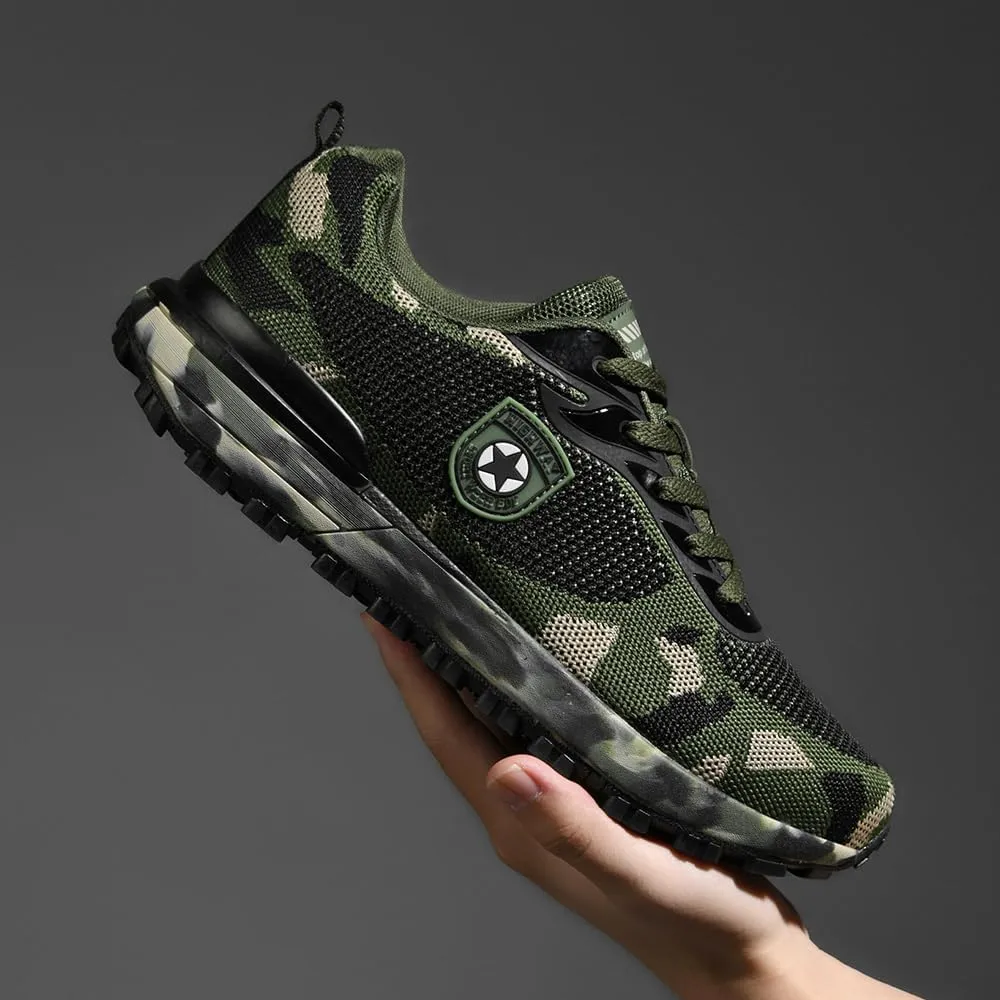 Outdoor Sports Cross-Country Running Hiking Shoes Leisure Breathable Non-Slip wear-Resistant Training Camouflage Shoes