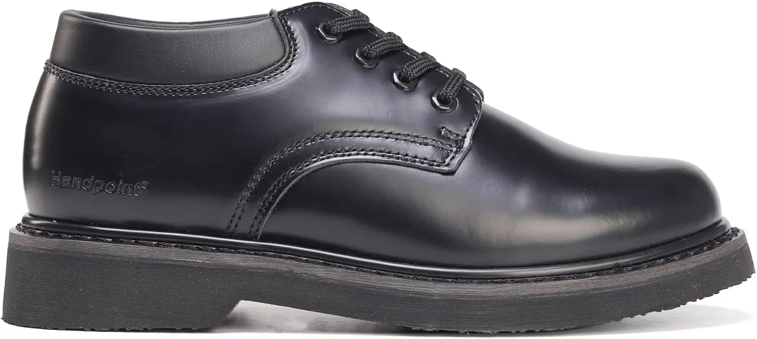 Oxford Men's Black Slip Resistant Durable Fashion Breathable EH Work Shoe 82102
