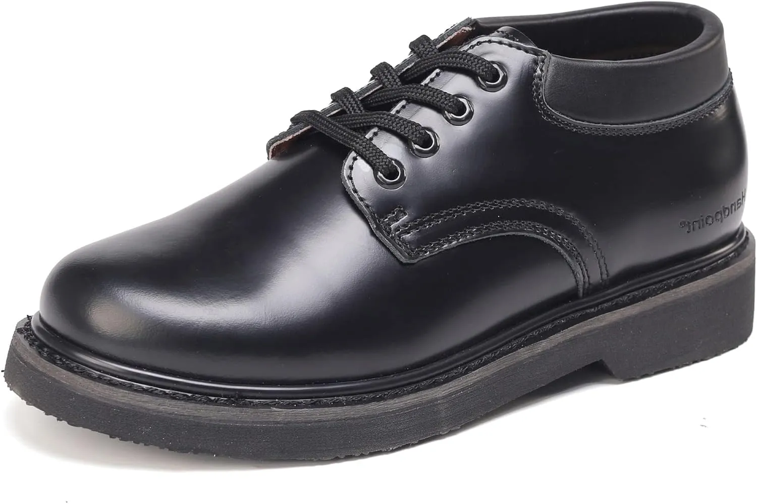 Oxford Men's Black Slip Resistant Durable Fashion Breathable EH Work Shoe 82102