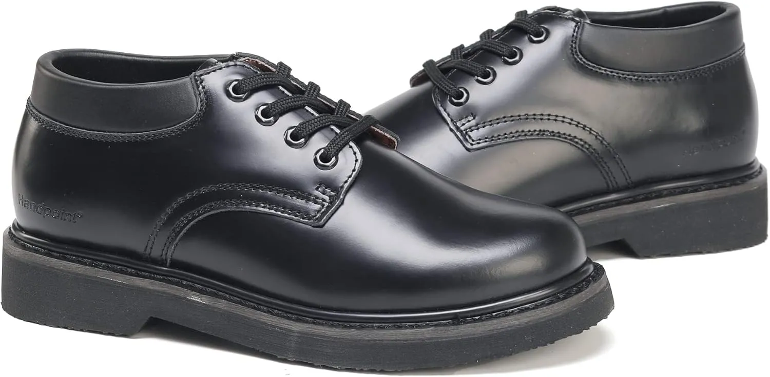 Oxford Men's Black Slip Resistant Durable Fashion Breathable EH Work Shoe 82102