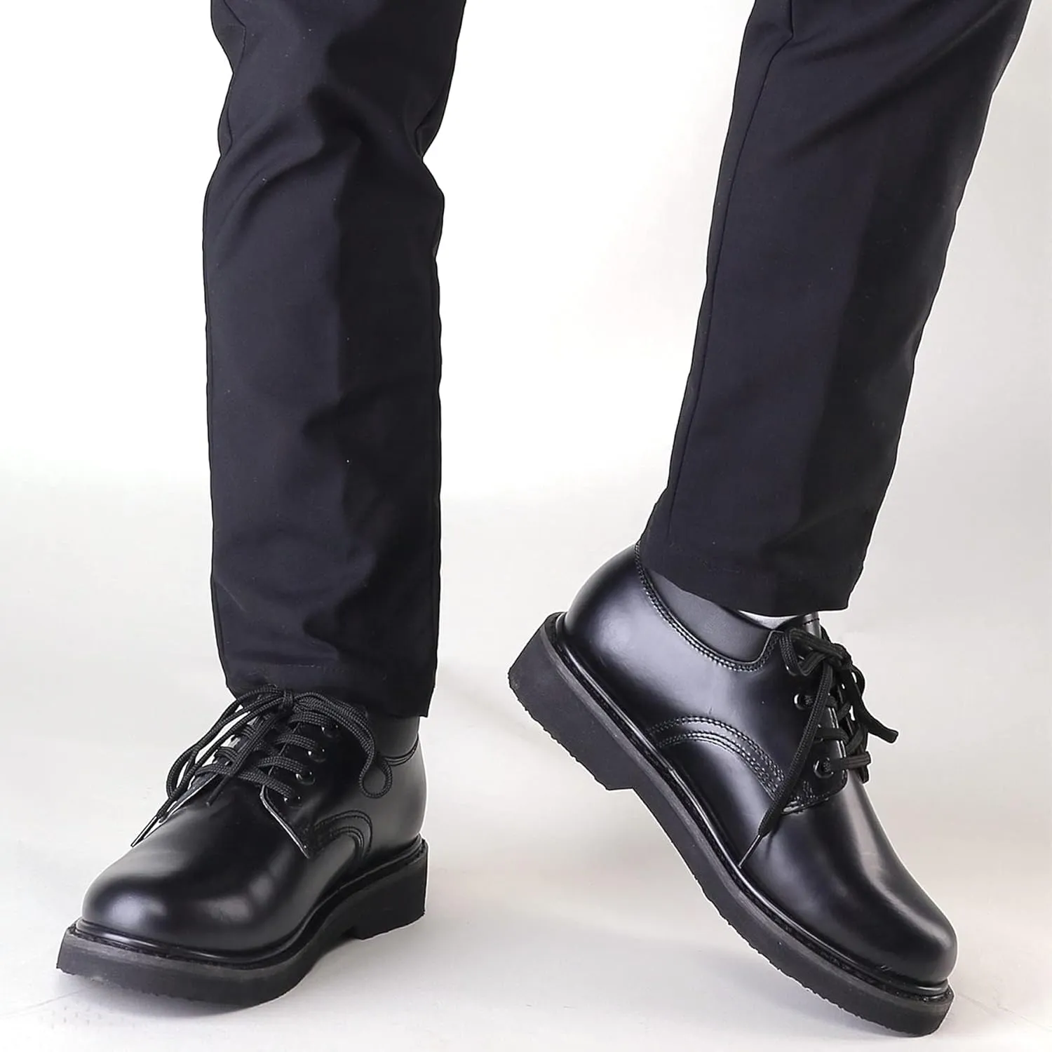 Oxford Men's Black Slip Resistant Durable Fashion Breathable EH Work Shoe 82102