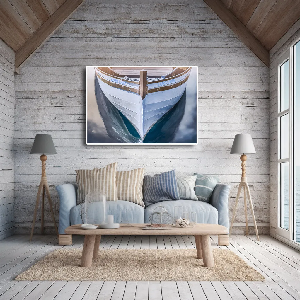 Painted Lake Boat - Personalized
