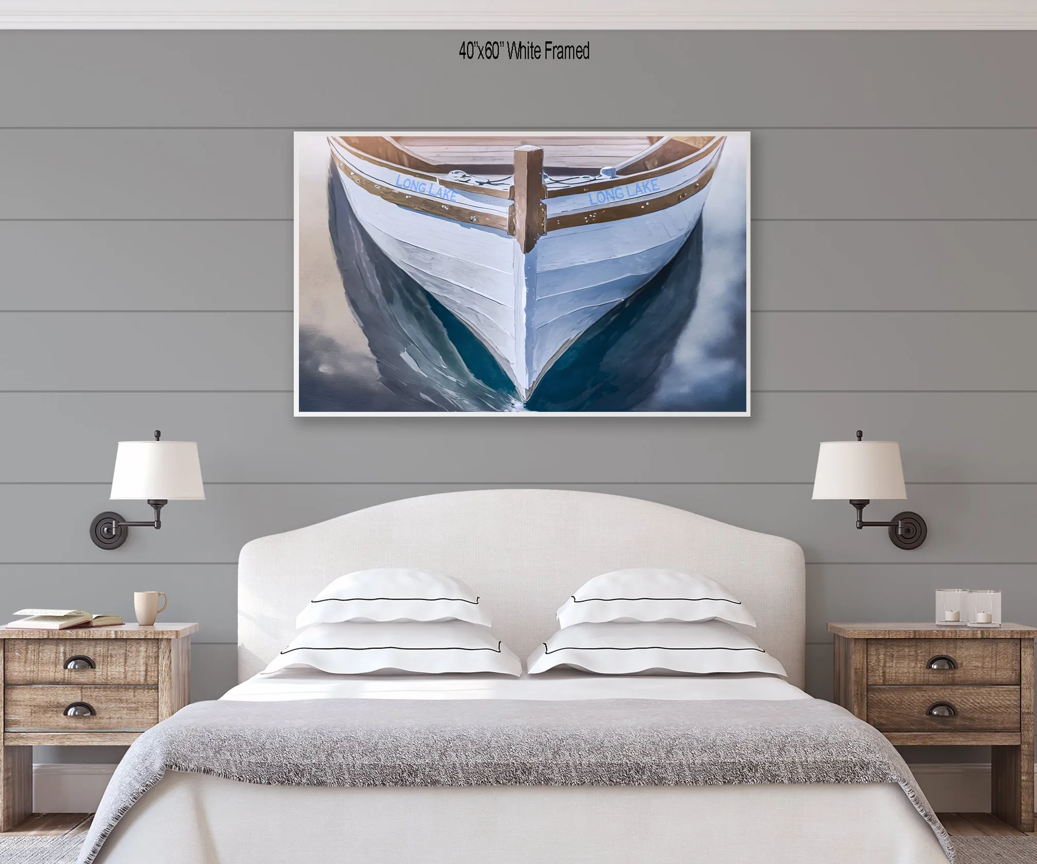 Painted Lake Boat - Personalized