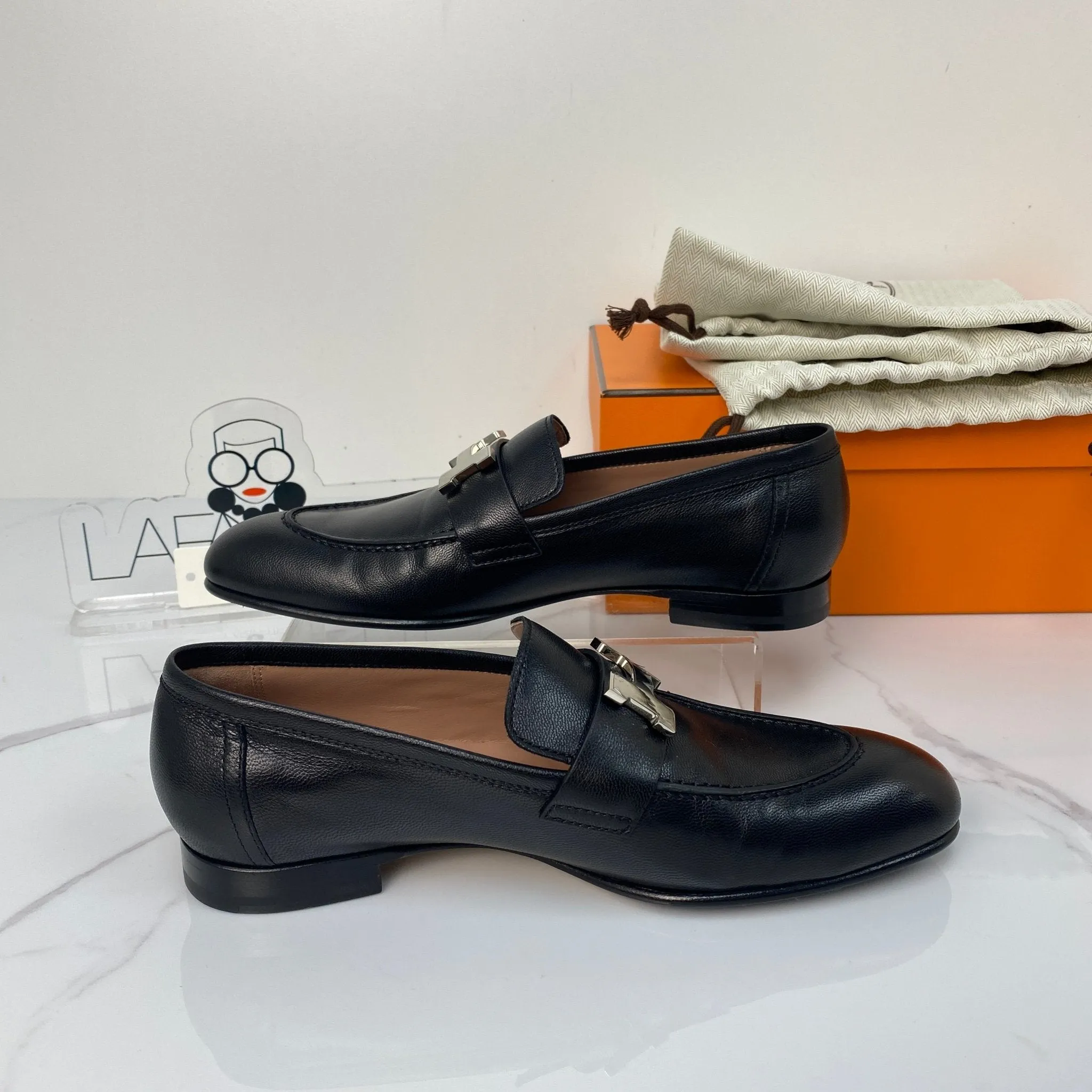 Paris Hermès Unique selection Loafer Christmas sale Moccasins