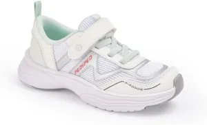 pediped Flex Judy First Walker Shoe, White, 13 US Unisex Little Kid