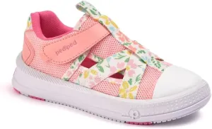 pediped Flex Mercury First Walker Shoe, Pink, 2 US Unisex Little Kid