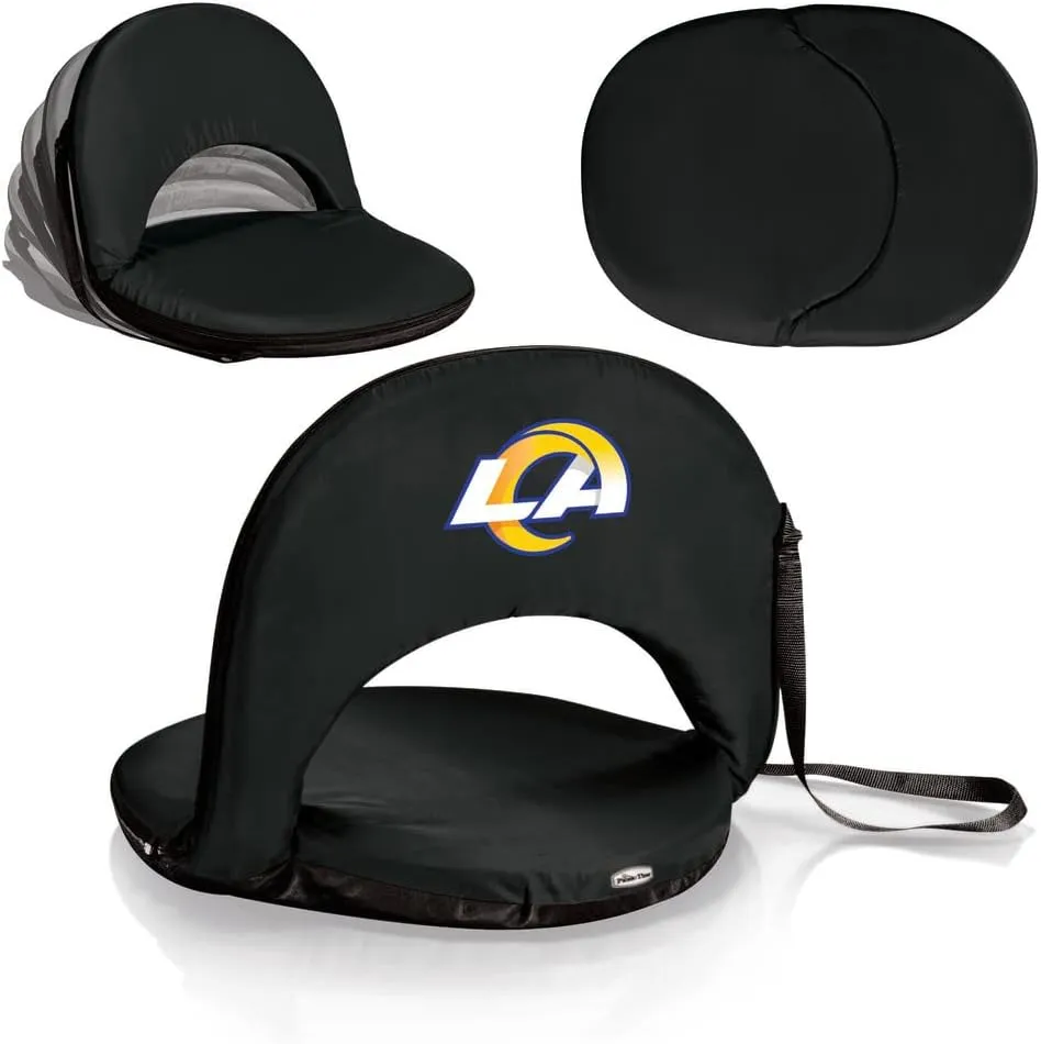 PICNIC TIME Black Green Bay Packers Oniva Stadium Seat