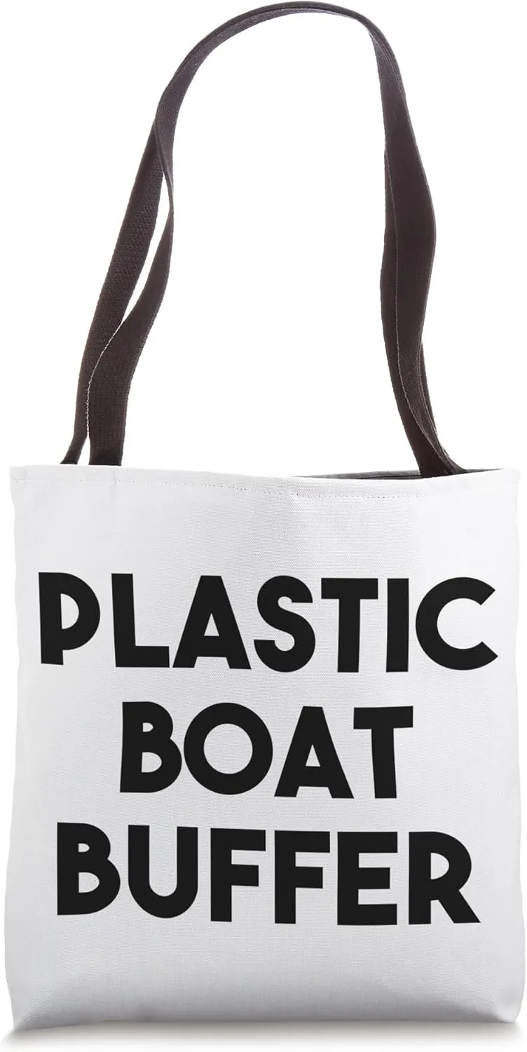 Plastic Boat Buffer Tote Bag