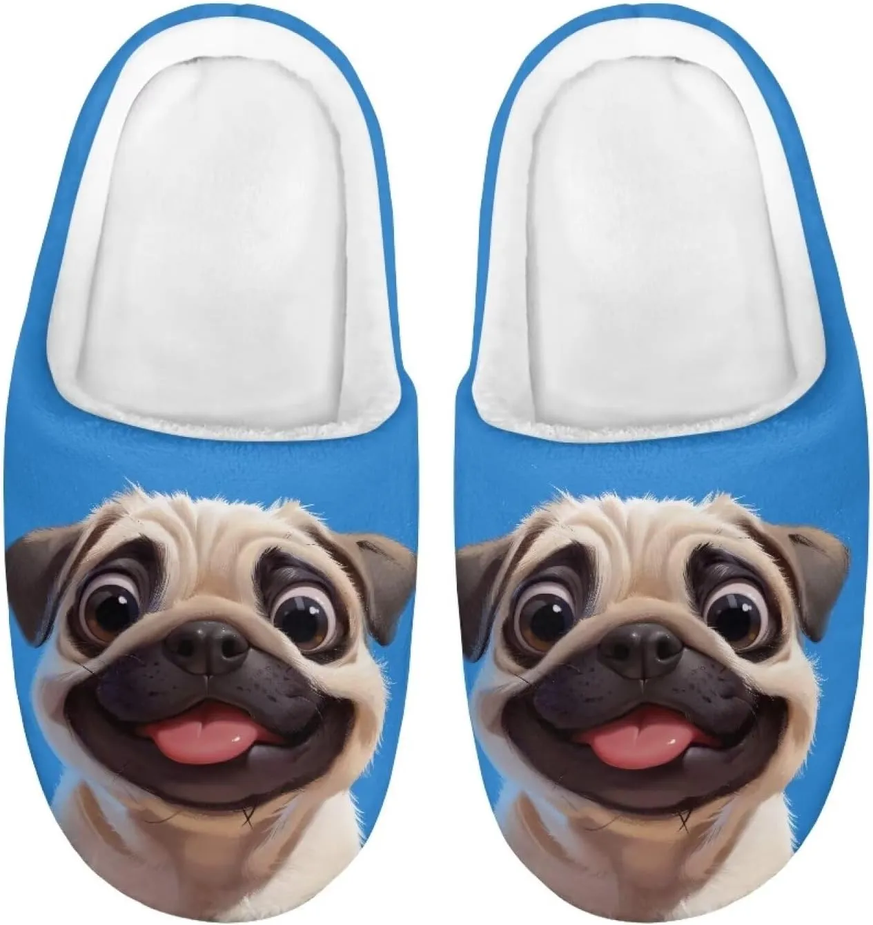 Plush Slippers for Kids Anti-slip Plush Slippers Warm House Slippers Cozy Bedroom Slippers House Shoes