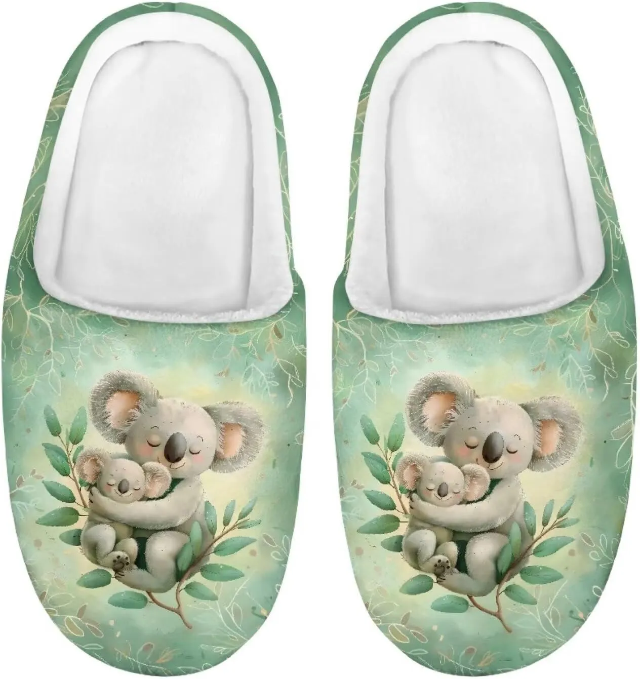 Plush Slippers for Kids Anti-slip Plush Slippers Warm House Slippers Cozy Bedroom Slippers House Shoes