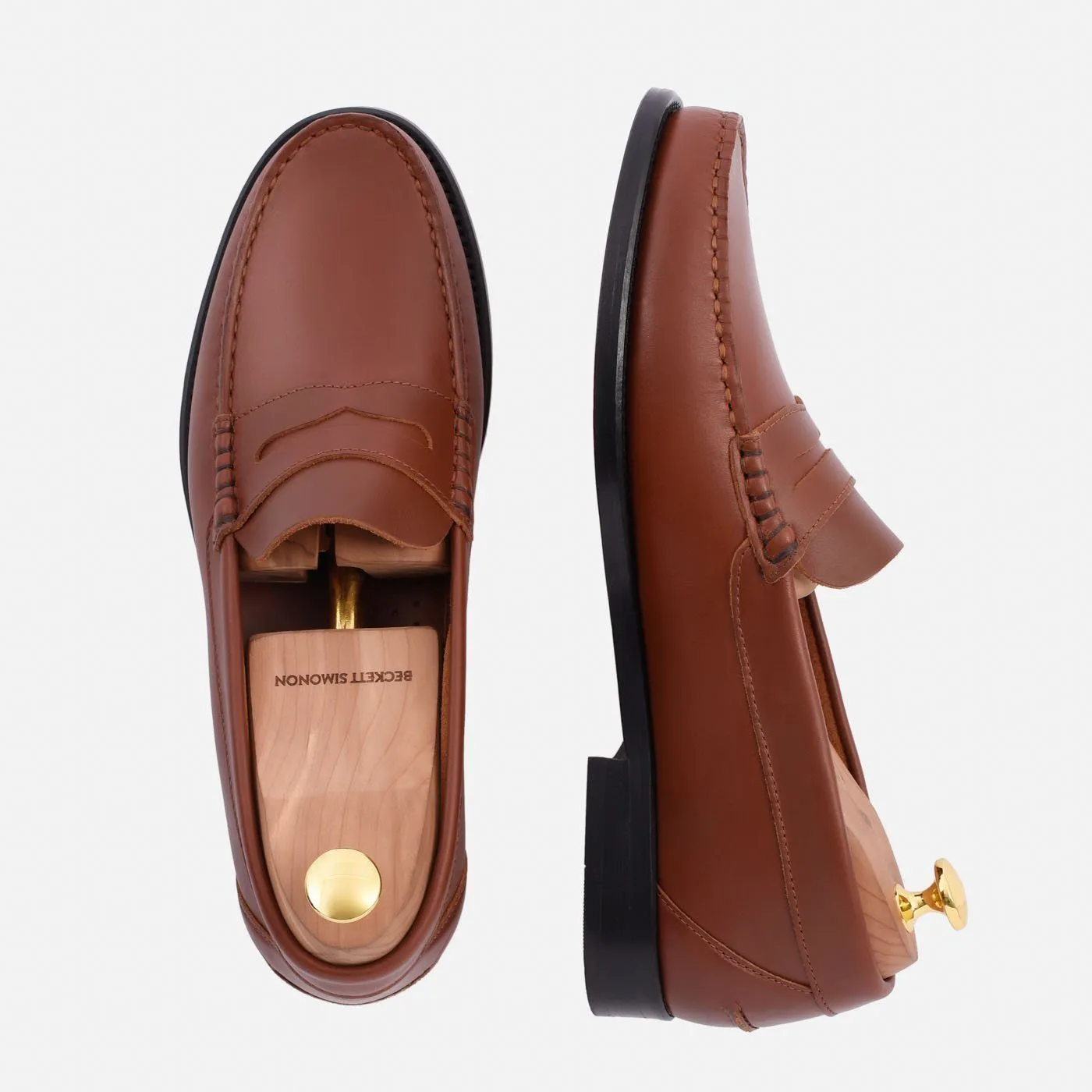 Polished Loafer - Leather - Price-slash deal Tan Up Pull Lambert