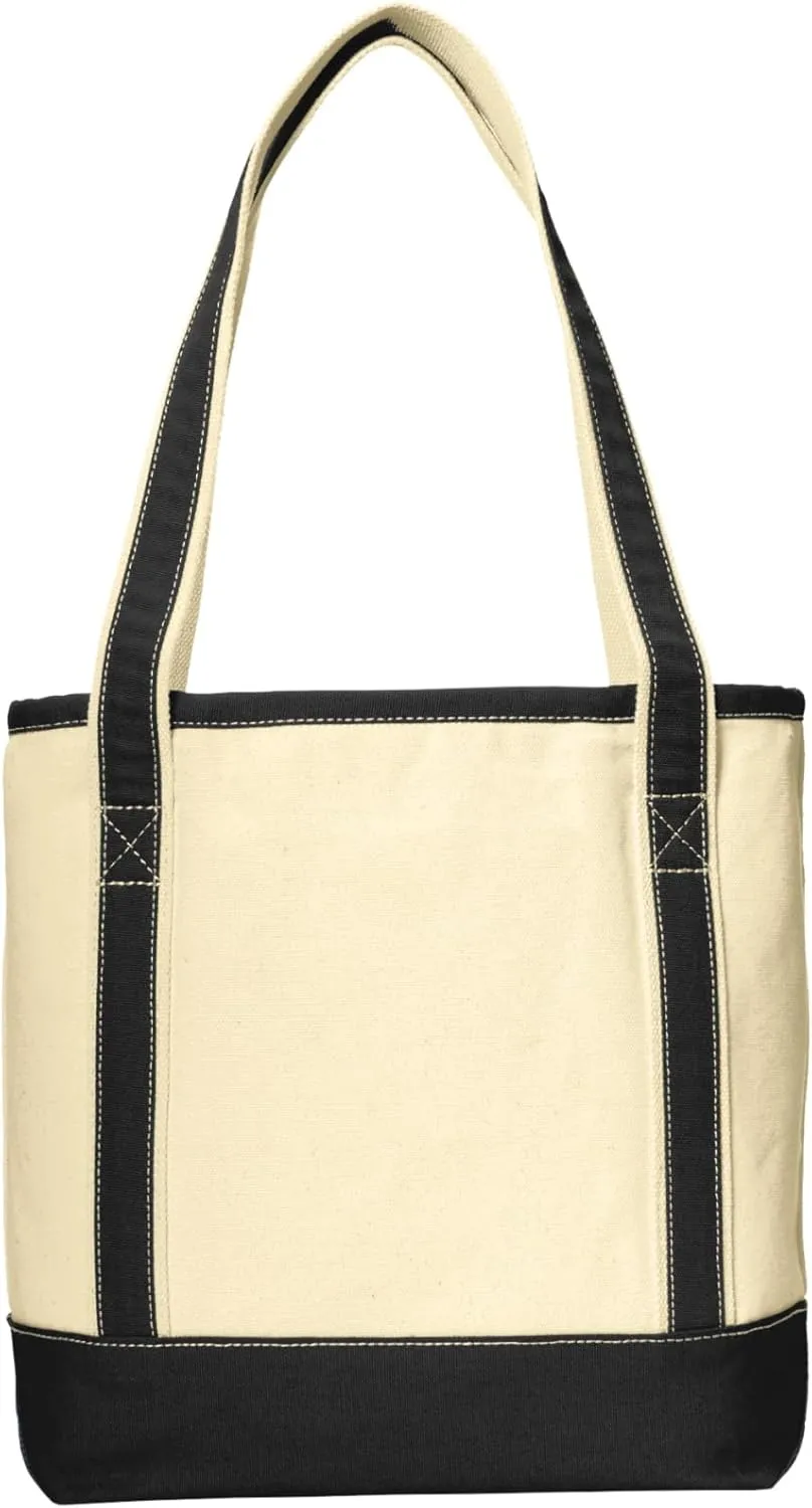 Port Authority Medium Cotton Canvas Tote