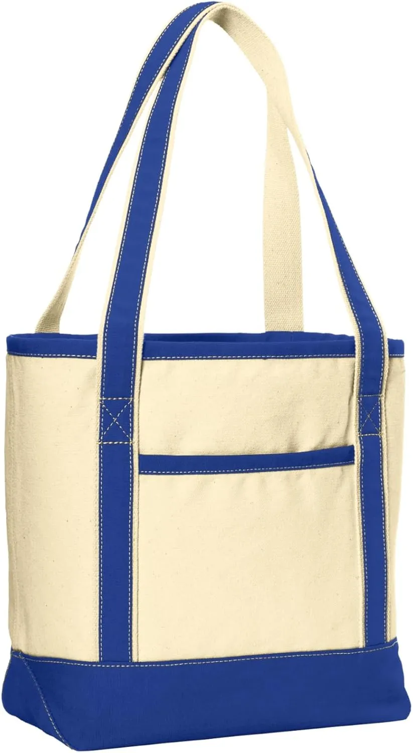 Port Authority Medium Cotton Canvas Tote