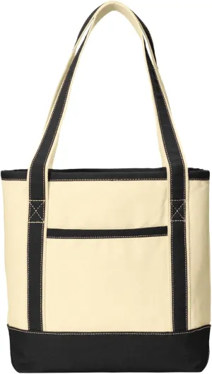 Port Authority Medium Cotton Canvas Tote