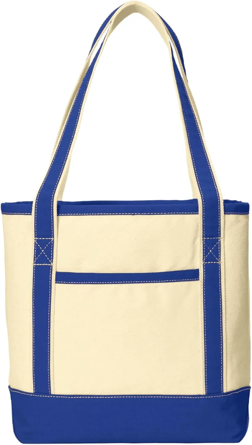Port Authority Medium Cotton Canvas Tote