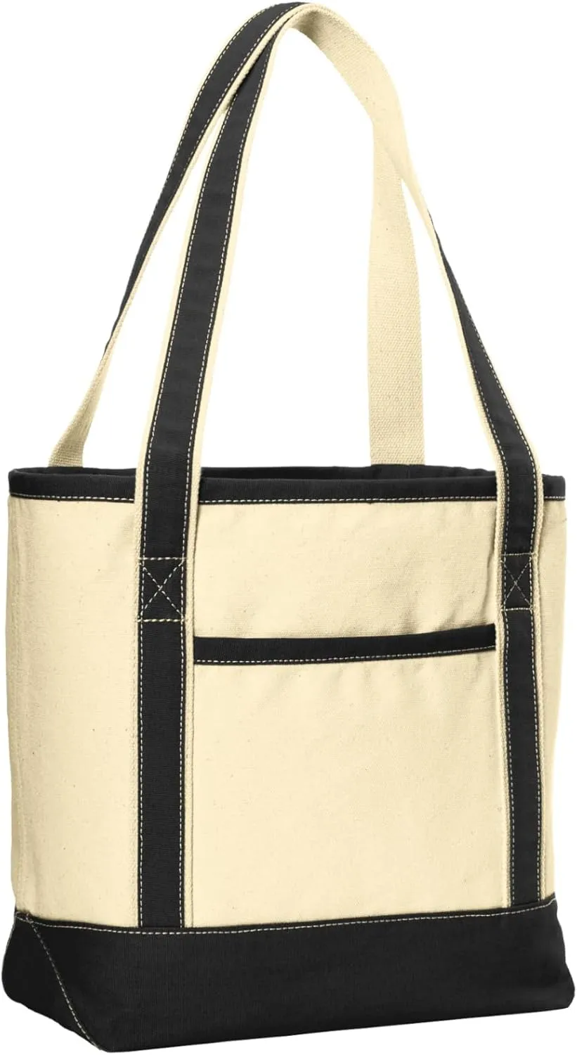 Port Authority Medium Cotton Canvas Tote