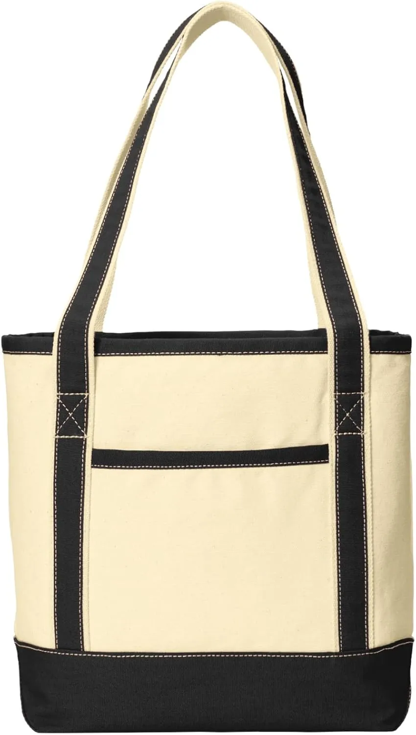 Port Authority Medium Cotton Canvas Tote