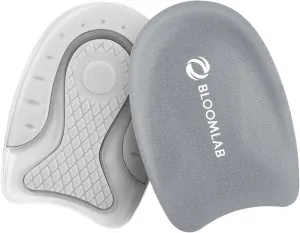 Premium Gel Heel Pads for Shoes, 2 Pack, FSA HSA Eligible, for Plantar Fasciitis, Bone Spurs, Pain Relief Protectors of Sore or Bruised Feet, Foot Relief Support Comfort Cushion Insoles for Women/Men