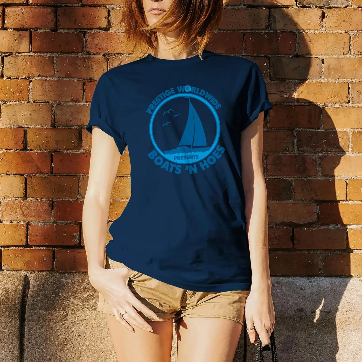 Prestige Worldwide Presents - Funny Summer Boating T Shirt