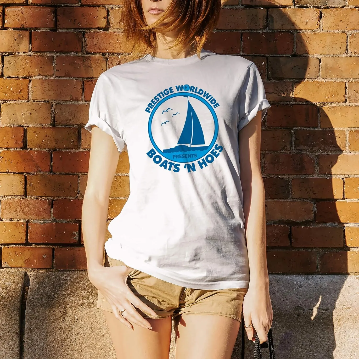 Prestige Worldwide Presents - Funny Summer Boating T Shirt