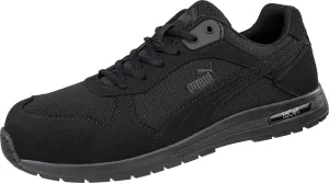 PUMA Men's Frontside Black Grey Sd Industrial Shoe