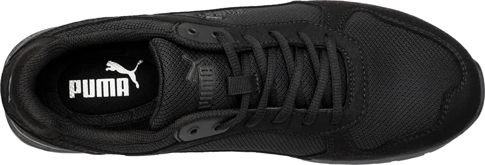 PUMA Men's Frontside Black Grey Sd Industrial Shoe