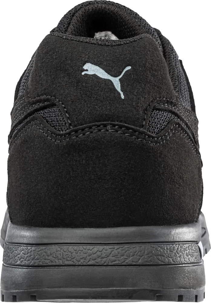 PUMA Men's Frontside Black Grey Sd Industrial Shoe
