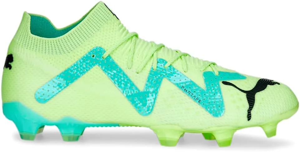 PUMA Mens Future Ultimate Firm GroundArtificial Ground Soccer Cleats Cleated, Firm Ground, Turf - Green - Size 13 M