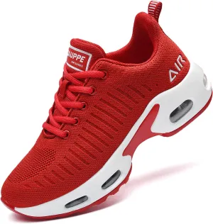 QAUPPE Womens Fashion Lightweight Air Sports Walking Sneakers Breathable Gym Jogging Running Tennis Shoes US 5.5-11 B(M)…