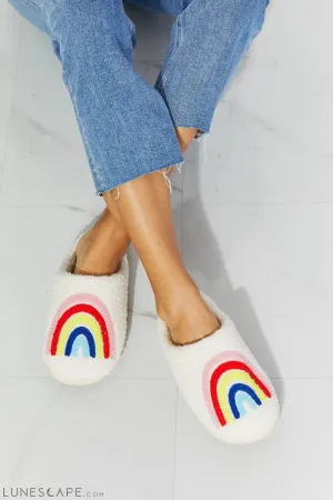 Rainbow Plush Slipper