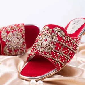 Red Fancy Slipper