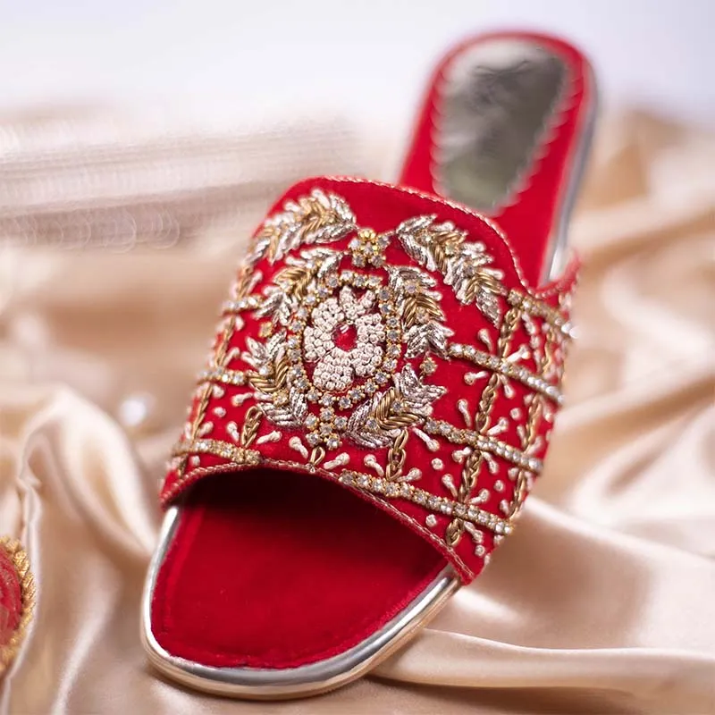 Red Fancy Slipper